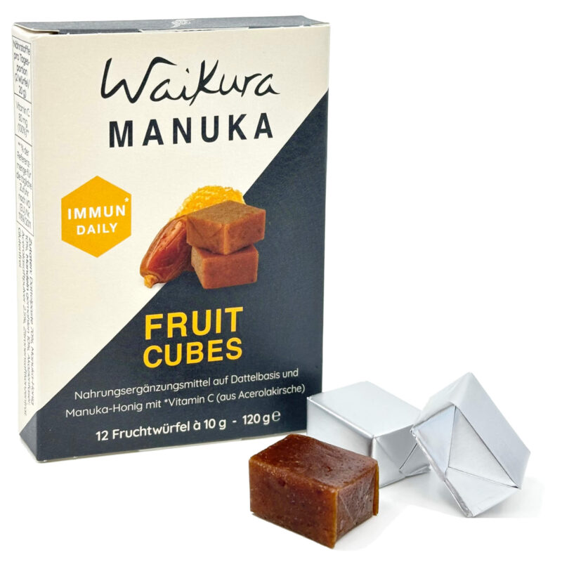 Waikura Manuka-Fruitcubes